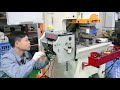 nc servo roll feeder installation from shenzhen lihao machine company（50m）