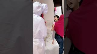 DOMINIQ DARLEEN KABUR DIKEJAR POCONG#viralvideo#trending#shortviral#shortvideo#trend#viral#short