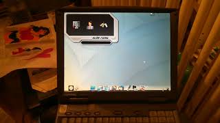 Elive Linux on a Compaq Armada P2 / 128Mb / 20GB HDD