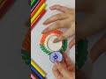 diy easy 3d tricolour flag paper hat cap origami with disposable cup 👒🇮🇳 short shorts viral cute