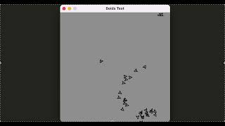 Boid Test - Increased Agent Simulation