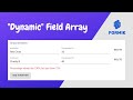 React FieldArray Form Tutorial: Using Formik, Yup and material-ui