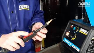 WeldSkill 135MIG  Part 3 - Gasless Wire and wire feeder