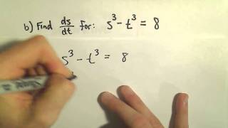 Implicit Differentiation - Basic Example 2 / 3
