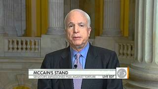 McCain speaks out against torture