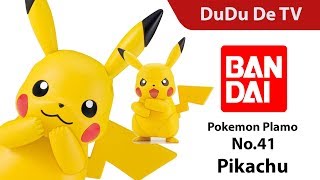 Pokemon Plamo No.41 Pikachu Review and Timelapse