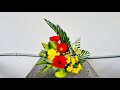 Cắm Hoa Bàn Thờ - Cắm Bình Hoa Đồng Tiền Đỏ & Hoa Cúc Đơn Giản ❤