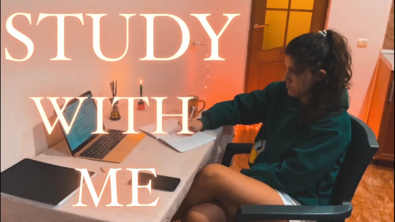 2 Hours Study With Me Asmr Rain And Candle Sound For Concentration