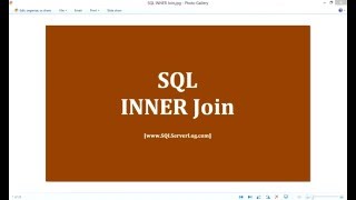 40 - SQL INNER Join - Learn SQL from www.SQLServerLog.com [HD]