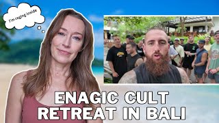 CLIP: An ENAGIC CULT retreat in Bali is recorded and used as a recruitment tool #antimlm