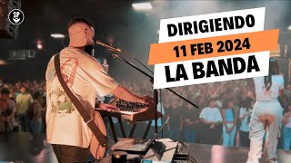 ¡Primera Vez Usando el Moog en Vivo (Synth Bass)!  | Dirigiendo la Banda | 14 Febrero 2024