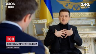 Інтерв'ю Президента на НВО: чого очікує Зеленський від США