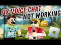 How to Fix Voice Chat Not Working in Roblox | ROBLOX Tutorial