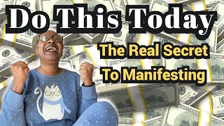 The Secret To Manifesting Anything In 1 Day / Law of Attraction