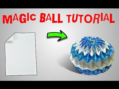 ORIGAMI MAGIC BALL TUTORIAL: PART 1 ORIGAMI MAGIC BALL TUTORIAL: PART 1