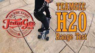 NEW TeamGee H20 |  Range Test !