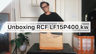 Speaker RCF 15 inch || unboxing & review singkat