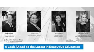 A Look Ahead at the Latest in Executive Education - Fall 2021