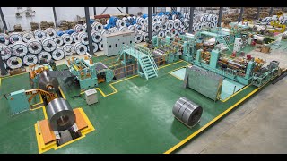 TX 1850mm high speed steel coil slitting line / slitter line / slitting machine