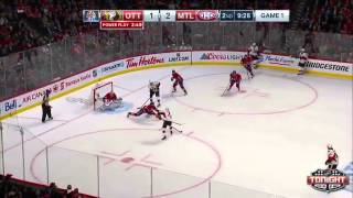 Montreal Canadiens vs Ottawa Senators ECQF Game 1 Highlights