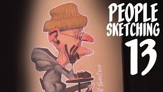 Why artists don't get good feedback - people sketching episode 13