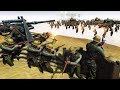 Endless US MARINES invade BEACH DEFENSE! - Men of War: Defense to the Death Mod Battle Simulator