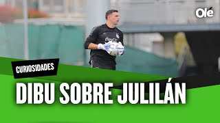 Los elogios de Dibu Martínez para Julián Álvarez