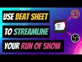 How to Plan a Live Show - Beat Sheet for MAC