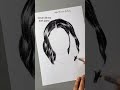 How to draw hair.- @Art Prerna Gallery