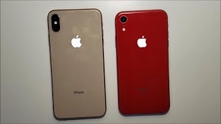 iPhone XS Max vs iPhone XR Battery Life Test! OLED or LCD??