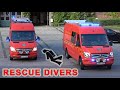 Stockholm Fire Department rescue divers responding [SE | 8.2020]