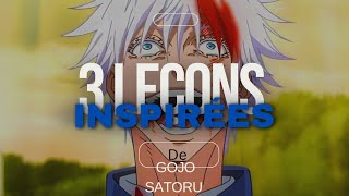 2 min pour comprendre 3 leçons de vie inspirées de gojo satoru