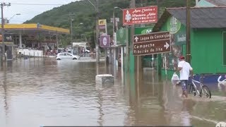 Alagamentos no Sul de Florianópolis