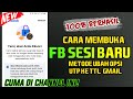 CARA BARU‼️ Metode kedip untuk membuka akun FB yang terkunci permanen 2023