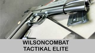 WILSON COMBAT TACTICAL ELITE LIMITED EDITION TANIOKOBA ウィルソンコンバットタクティカルエリート リミテッドエディション タニオコバ ブルーイング