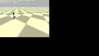 Humanoid walk using genetic algorithms and bullet physics
