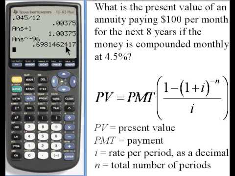 Present Value Annuity Factor Table Calculator | Cabinets Matttroy