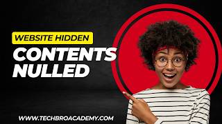 Website Hidden contents Nulled