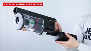 How to assemble the vacuum? | KlevaRange.com.au