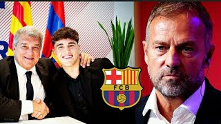 🔵🔴Pau Cubarsi : Prolongation du....Hansi Flick : la possibilité d'un.....Fc Barcelone