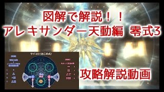 FF14　アレキサンダー天動編 零式3　全体攻略解説動画【図解付き】