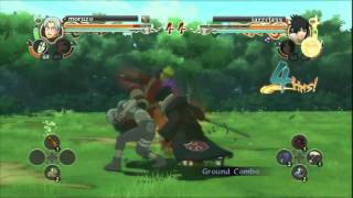 Naruto NS2 Online Network battle Kabuto vs Sasuke