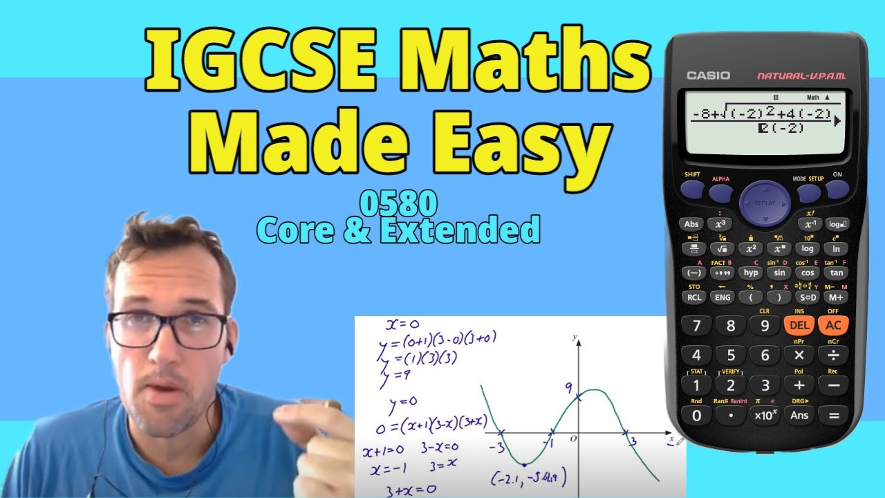 IGCSE Maths 0580 October/November 2022 Paper 21 Extended - YouTube