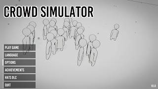 A little bit of Crowd Simulator #gaming