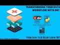 Transforming Your Data Workflow with DBT: From Raw to BI Ready using DBT