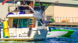 BOATING ACCIDENT😱🤬WHO WAS AT FAULT? NEAR MISS!! QUALIFIED CAPTAIN