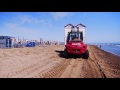 bibione spiaggia srl. l’allestimento della spiaggia the setting up of the beach