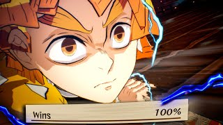 Flaming Thunder God Zenitsu Was a MISTAKE... (100% Win Rate)