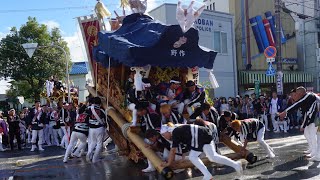 平成30年 野作 ぶんまわし 長野地区千代田地区合同曳行