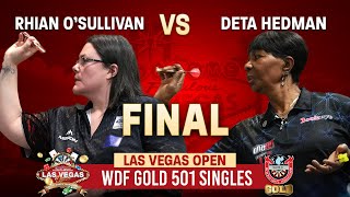 Rhian O'Sullivan vs Deta Hedman | Women's 501 Gold Event Final | Las Vegas Open 2025